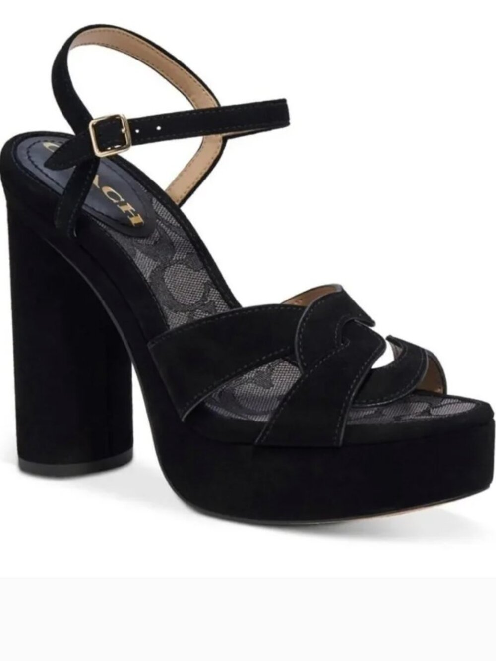Coach Talina Suede Heels